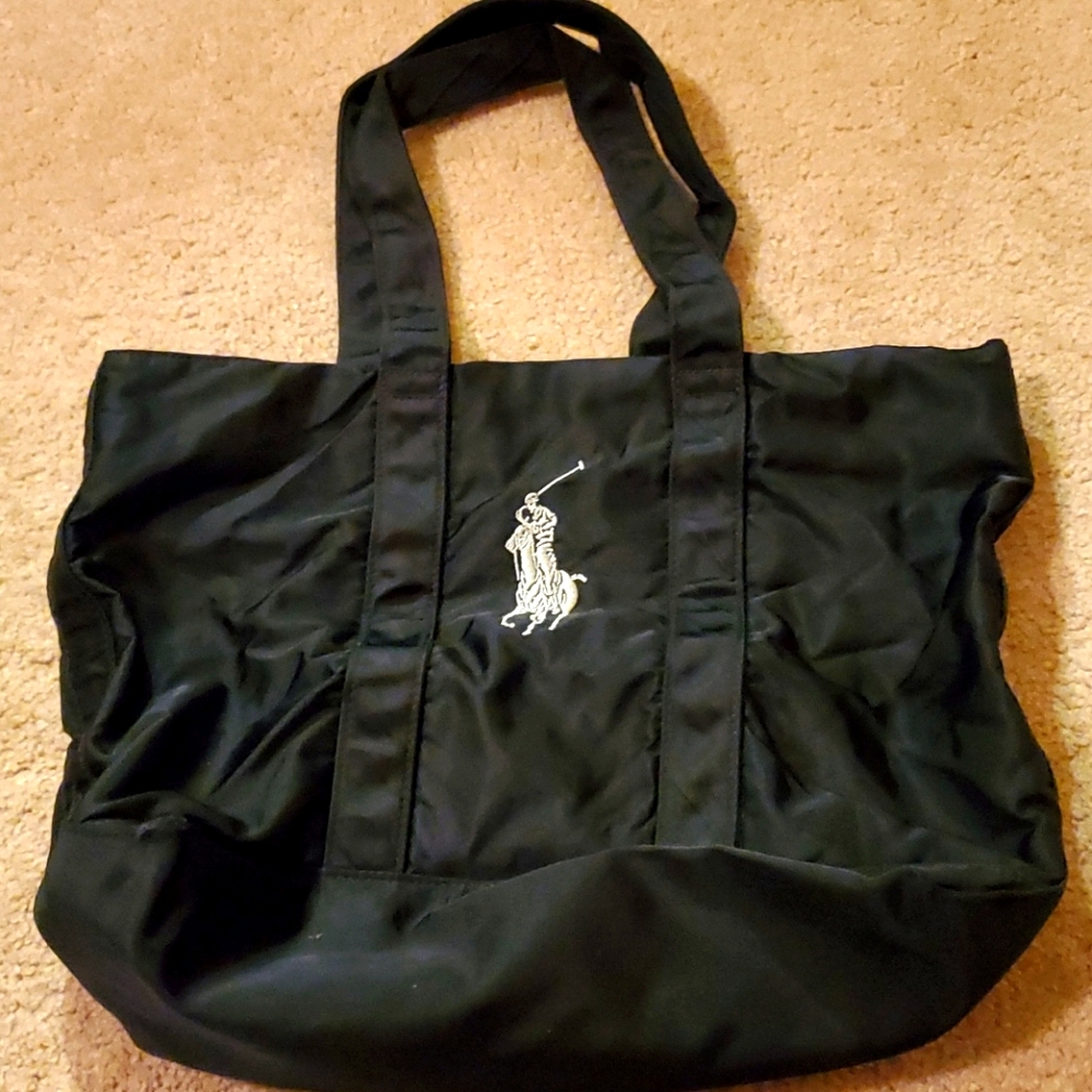 💛 Ralph Lauren polo sport tote NWOT nylon water resistant bag